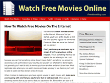 Tablet Screenshot of freemoviesblog.com